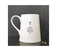 East of India Porcelain Mug - Angel/Wherever You Go