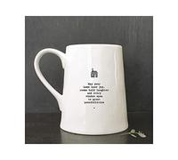 East of India Porcelain Mug - Home/May Your Home