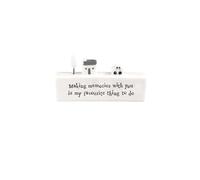 East of India Porcelain Scene Making Memories with You is My Favorite Thing to do Keepsake Gift