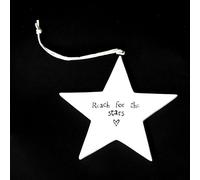 East of India Reach for the Stars Ceramic Star