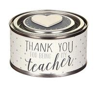 East of India Thank You For Being My Teacher Scented Candle Tin