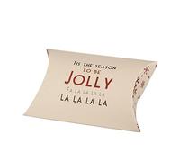 East of India Tis The Season To Be Jolly Pillow Giftbox