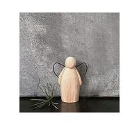 East of India Wooden Angel - Small Natural
