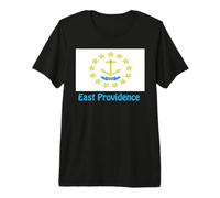 East Providence Rhode Island USA Flag Souvenir Premium T-Shirt