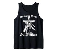 East Prussia German Knights Crusaders Medieval Knights Tank Top