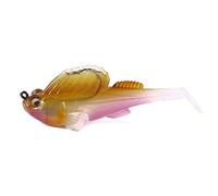 East Rast Mudskippers Soft Plastic Jigheads with Paddle Tail(0.49oz./14g 2.75in/7cm 10 Colors Option)