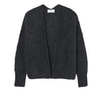 East Shawl Collar Alpaca Wool Cardigan Marled charcoal grey XS/S