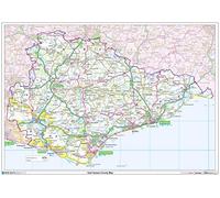 East Sussex County Map-Paper