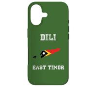 East Timor Distressed Flag Dili Pride Case for iPhone 17