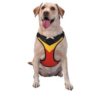 East Timor Flag No Pull Dog Harness Adjustable Reflective Oxford Easy Control Medium Large Dog Harness