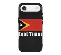 East Timor Flag Phone Case Compatible with iPhone 17 Air Pro Max Shockproof TPU Protective Cover