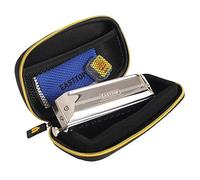 East Top 12 Hole 48 Tone Upgrade Chromatic Harmonica Key C, Professional Harmonica for Adults, Students and Band Players