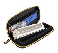 East top 16 Hole 64 Tone Upgrade Chromatic Harmonica Key C, Professional Harmonica for Adults, Students and Band Players
