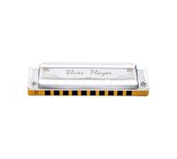 East top Upgrade Diatonic Blues Harmonica in C,10 Hole Mouth Organ Blues Player 2.0 Harmonica, Deluxe Harmonicas For All Levels, Professionals and Students