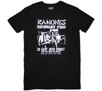 East Village T-Shirt Dress Ramones Black M
