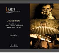 EAST WAY (CD+DVD) - Mario Marzi; Simone Zanichini; Paolo Zannini; Béla Bartók; György Ligeti; Aram Khachaturiam; Arvo Pärt