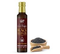 Eastanbul Black Seed Oil, 8.8oz Potent, Cold Pressed Black Seed Oil Liquid, 100% Turkish Pure Blackseed Oil, Black Cumin Seed Oil AKA Aceite De Semilla Negra, Kalonji Oil, Nigella Oil