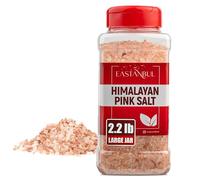 Eastanbul Himalayan Pink Salt for Grinder Refill, 1000g, Pink Himalayan Sea Salt Coarse Grain, 100% Pure, Chef-Grade Gourmet Spice Selection, Perfect for Grinder Refills, Vegan