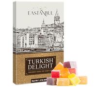 Eastanbul Turkish Delight, Turkish Delights Candy Assorted Flavor, 600g