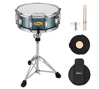 Eastar Snare Drum Set for Kids Students Beginners Kit with Drum Sticks, 14"X 5.5" ,Snare Drum Stand, Mute Pad, Snare Drum Bag, Drum Key, Starry Blue
