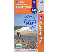 Eastbourne and Beachy Head: Sheet 123 (OS Explorer Map Active)