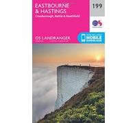Landranger 199 Eastbourne & Hastings, Battle & Heathfield Map With Digital Version - Pink, Pink One Size