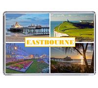 Eastbourne United Kingdom England Souvenir Acrylic Fridge Magnet (Standard: 70x45mm)
