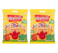 Easter 2022 Egg Hunt Chocolates Mini Easter Eggs Pack of 2 (Maynards Bassetts Jelly Babies Chicks Bag 165g)