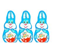 Easter 2023 | 3 X Kinder Easter Bunny With Surprise 75g | Delicious Fine Milk Chocolate | With A Toy Surprise | Great For Easter Egg Hunts | 3 x 75g