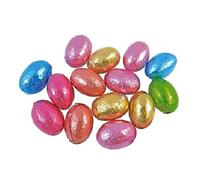Easter 2025 Chocolate Flavoured Foiled Mini Eggs 3kg With a Thank You Sticker - Bulk of 600 Mini Eggs - Easter Treat - Great for School & Parties
