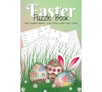 Easter Activity Book: 100 Activities-Word Scramble, Number Search, Mazes, Sudoku, and Word Search