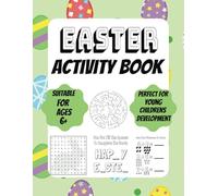 Easter Activity Book For Kids: Activity Book For Kids | Easter Themed Including Mazes, Word Searches, Colouring Pages & Educational Fun | 8.5x11 ... For Relaxing, Problem Solving & Creativity.