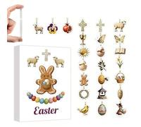 Easter Advent Calendar 2026-24 Days Surprises Countdown Calendar For Kids, Toy Set, & Egg 2D Pre-filled Easter