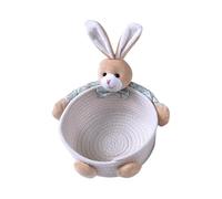 Easter Animals Doll Weaving Storage Basket Jewelry Storage Candy And Miscellaneous Storage Basket Holiday Decoration