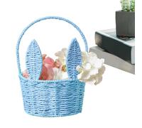 Easter Basket Bunny | Handmade Easter Candy Eggs Baskets | Handmade Lightweight Decor for Living Room Bedroom Picnic Candy Party Home Holiday