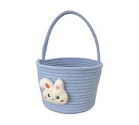 Easter Basket for Kids, Easter Basket | Festive Candy Storage Container - Empty Rabbit Basket with Handle for Babies, Egg Hunting Game, Candy Bag and Party Treat Container