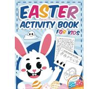 Easter Basket Stuffer Activity Book for Kids: 50+ Fun Activities Including Coloring, Mazes, I Spy, Puzzles & More | Perfect Easter Basket Stuffer for Kids Ages 6-12