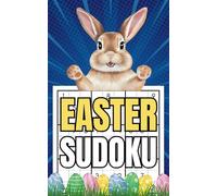 Easter Basket Stuffers : Easter Sudoku for Kids: Funny Holiday Easter Activity Puzzle Book for Boys and Girls Ages 4-8 and 8-12 | Pocket Sudoku Easy to Hard-(4x4)