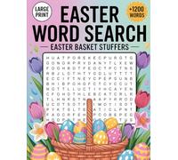 Easter Basket Stuffers - Easter Word Search: Large Print Springtime Puzzles with 1200+ Words for Relaxation | Fun Holiday Gift for Seniors, Women and Men