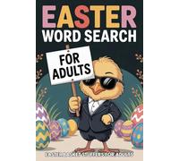 Easter Basket Stuffers for Adults: Word Search Book for Men and Women: 100 Puzzles with Solutions and Seasonal Designs
