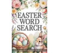 Easter Basket Stuffers for Adults: Word Search Book for Relaxation and Stress Relief: Large Print Puzzles for Men and Women