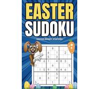 Easter Basket Stuffers: Sudoku Large Print for Kids: A Funny Holiday Pocket Easter Activity Puzzle Book for Boys and Girls Ages 4-8 8-12 | Easy to Hard-(4x4)