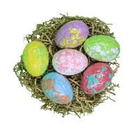 Easter Bath Bombs,6 Piece | Dinosaur Egg Natural Bubble Bath Bombs Easter Basket Stuffers - for Holiday Mixed Color Size