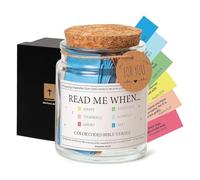 Easter Bible Verse Gift Jar,Hope Prayer Jar with 90 Coloring Scripture,Read Me When Bible Verses for Emotions and Feelings, Glass Prayer Jars & Box for Women, Christian Easter Gifts for Mom