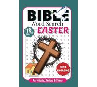 Easter Bible Word Search Book: An Easter themed Bible based Word Find Puzzle with Easy to Read Print for Adults, Seniors and Teens.