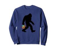 Easter Bigfoot holding an Easter basket Sweatshirt