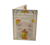 Easter Blessings Traditional Religious Greeting Card