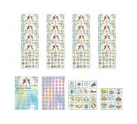 Easter Board Game, Educational Fun Leisure Toy, 1set, Easter Day Party Supplies Favors, Religious Bingo Cards, Compact Holiday Playset, For Kids Friends Camping Travel School Festival Night