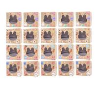 Easter Boxes for Kids - 24 Pieces Cute Containers, with Transparent Bunny Head Window Easter Packaging Box | for Holiday Festival Birthday Wedding Party