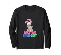 Easter Bruh-NNY - Funny Easter Gen Alpha Boy Easter Long Sleeve T-Shirt